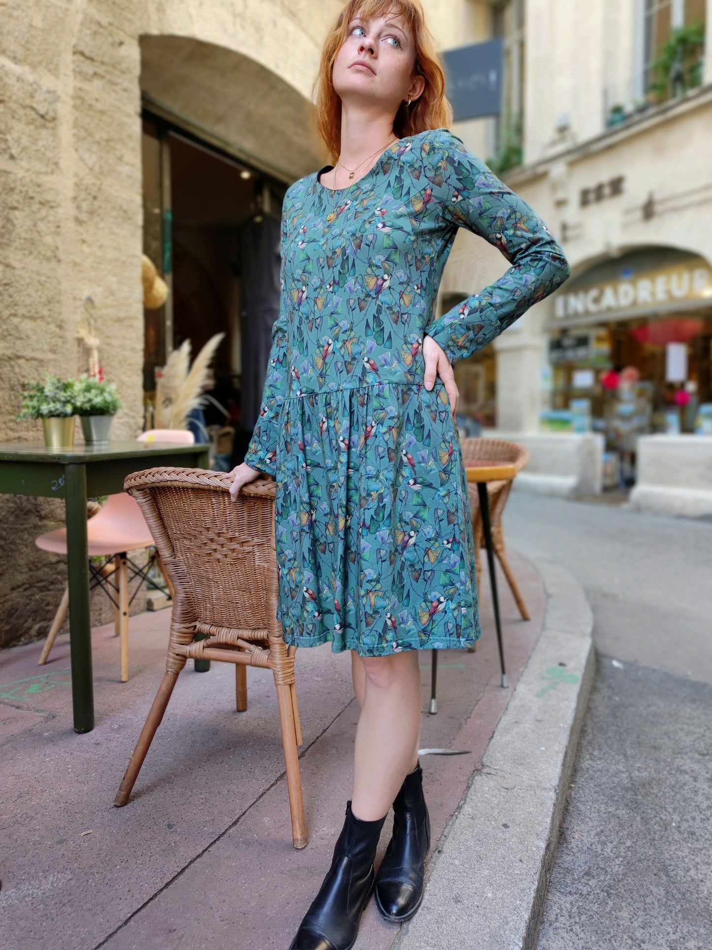 SPECIAL - Robe Juliette BIO - Ginko birds