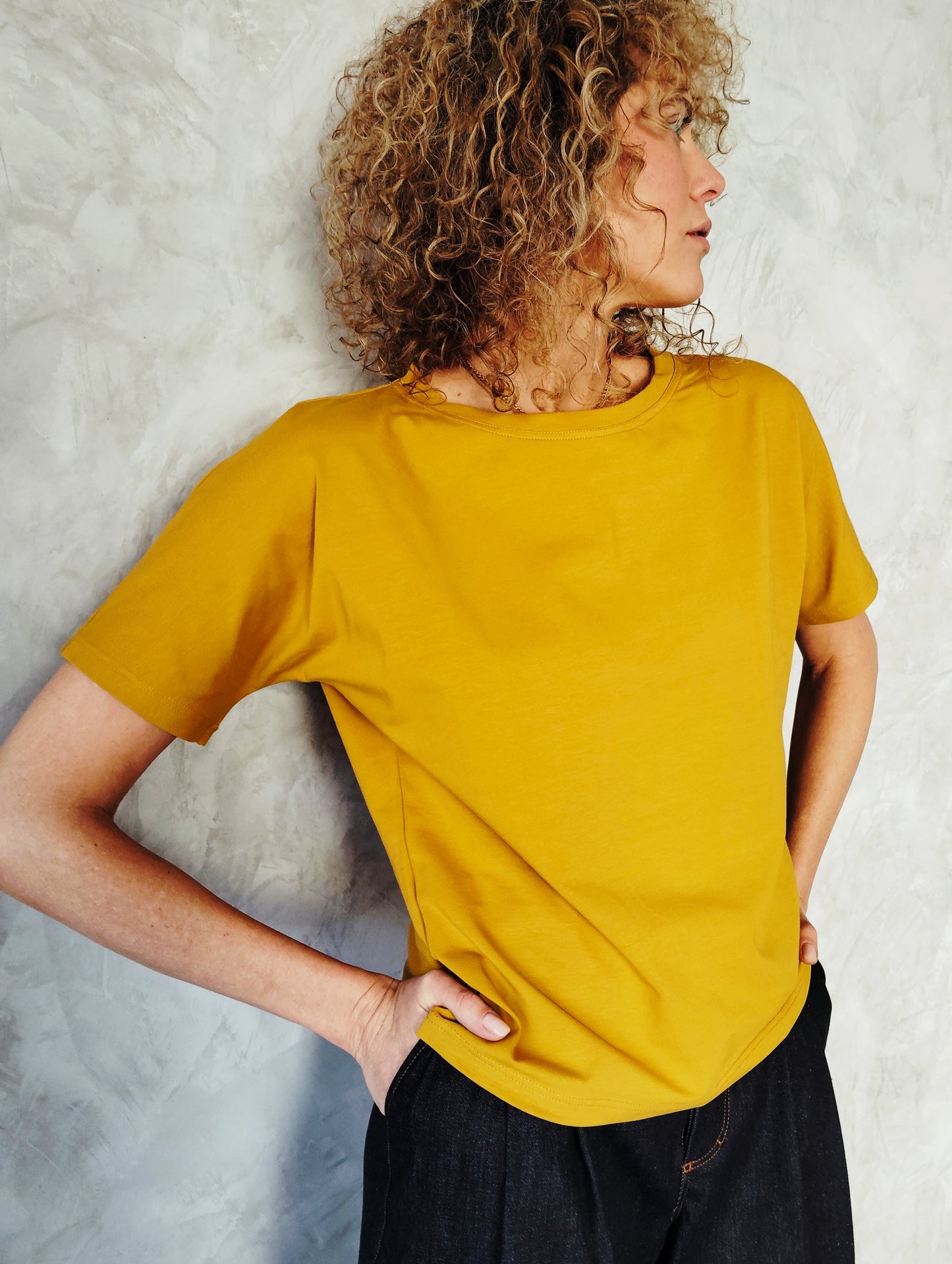 Tee-shirt Louise bio gots DORE - ICONIQUE