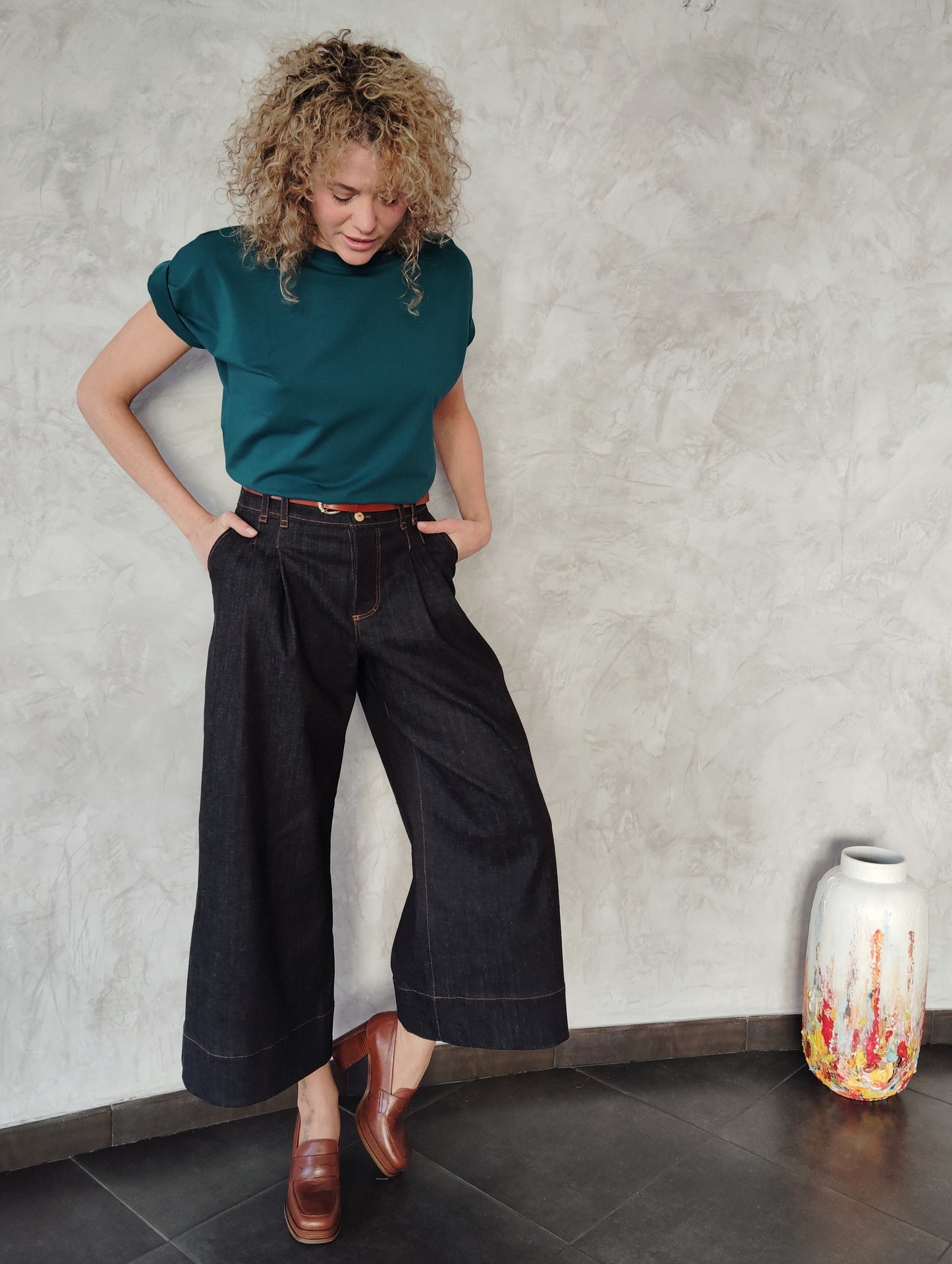 ICONIQUE - Tee-shirt Louise bio gots Canard