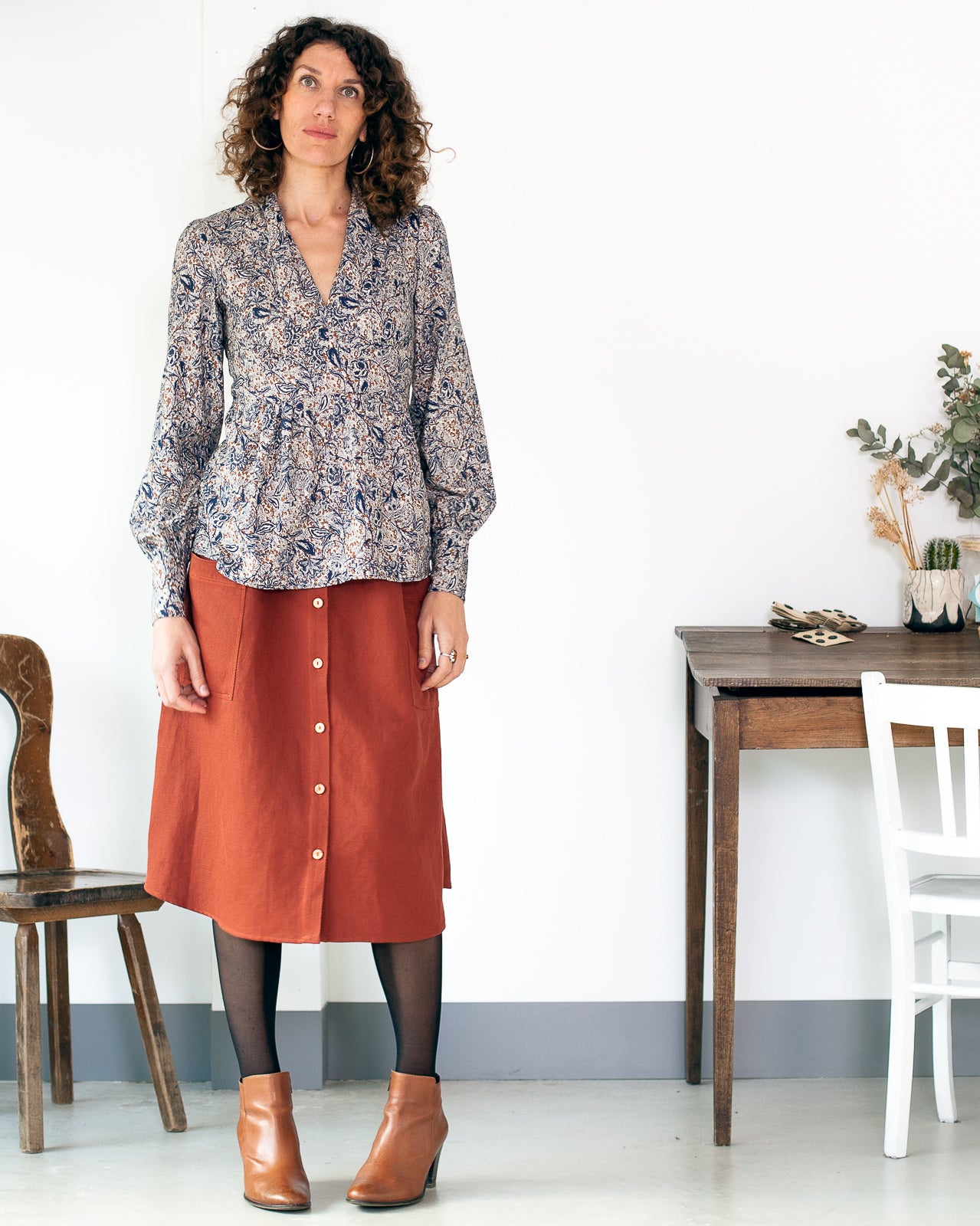 Haut Blouse Caroline - Folk