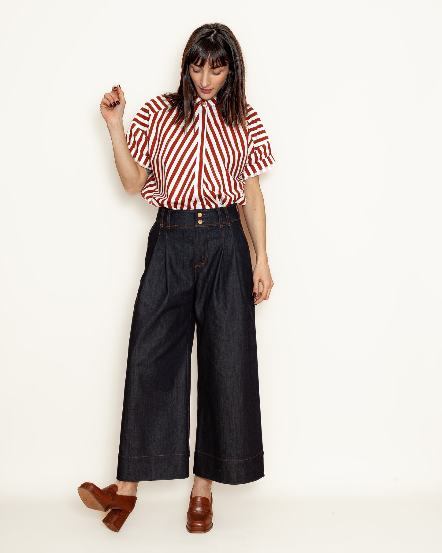 Pantalon Lou Denim Upcyclé N°3