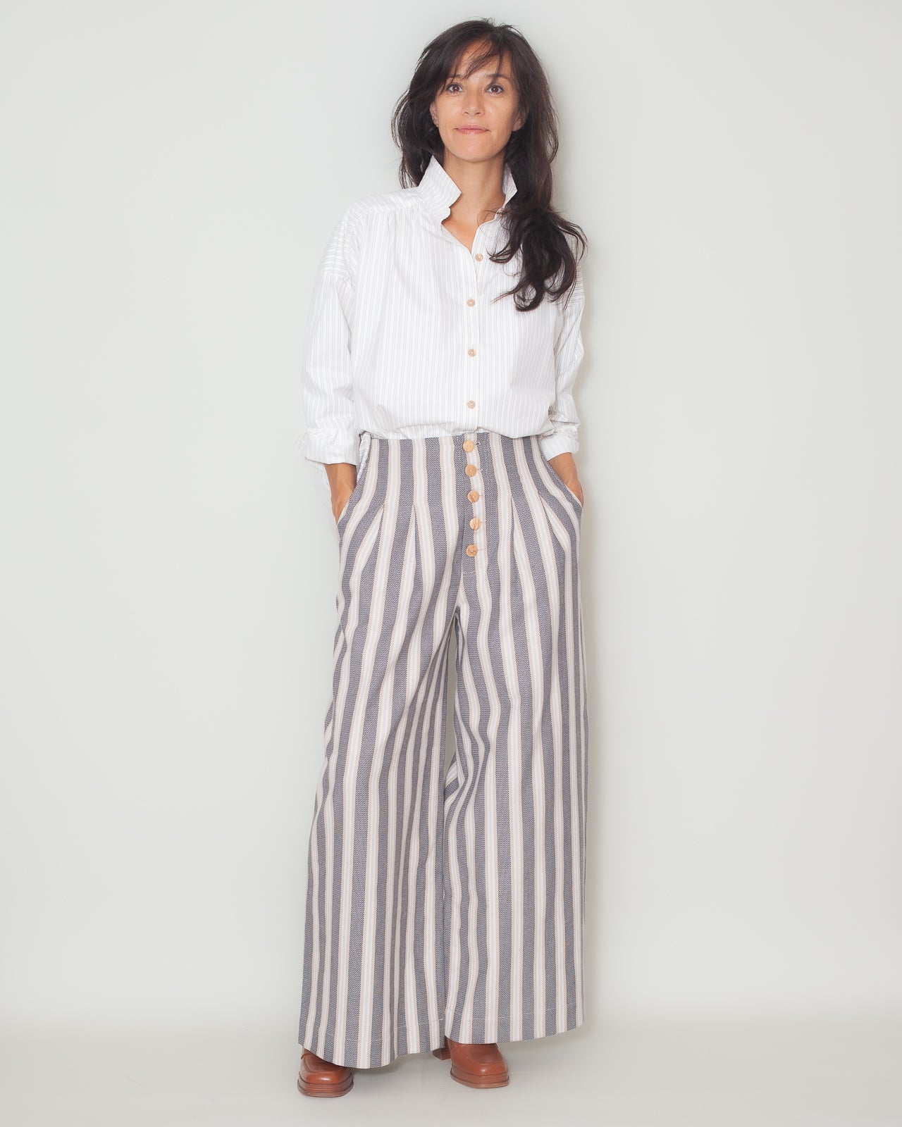 Chemise Marta Popeline rayée