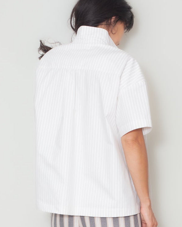 Chemise Olga Popeline Rayée