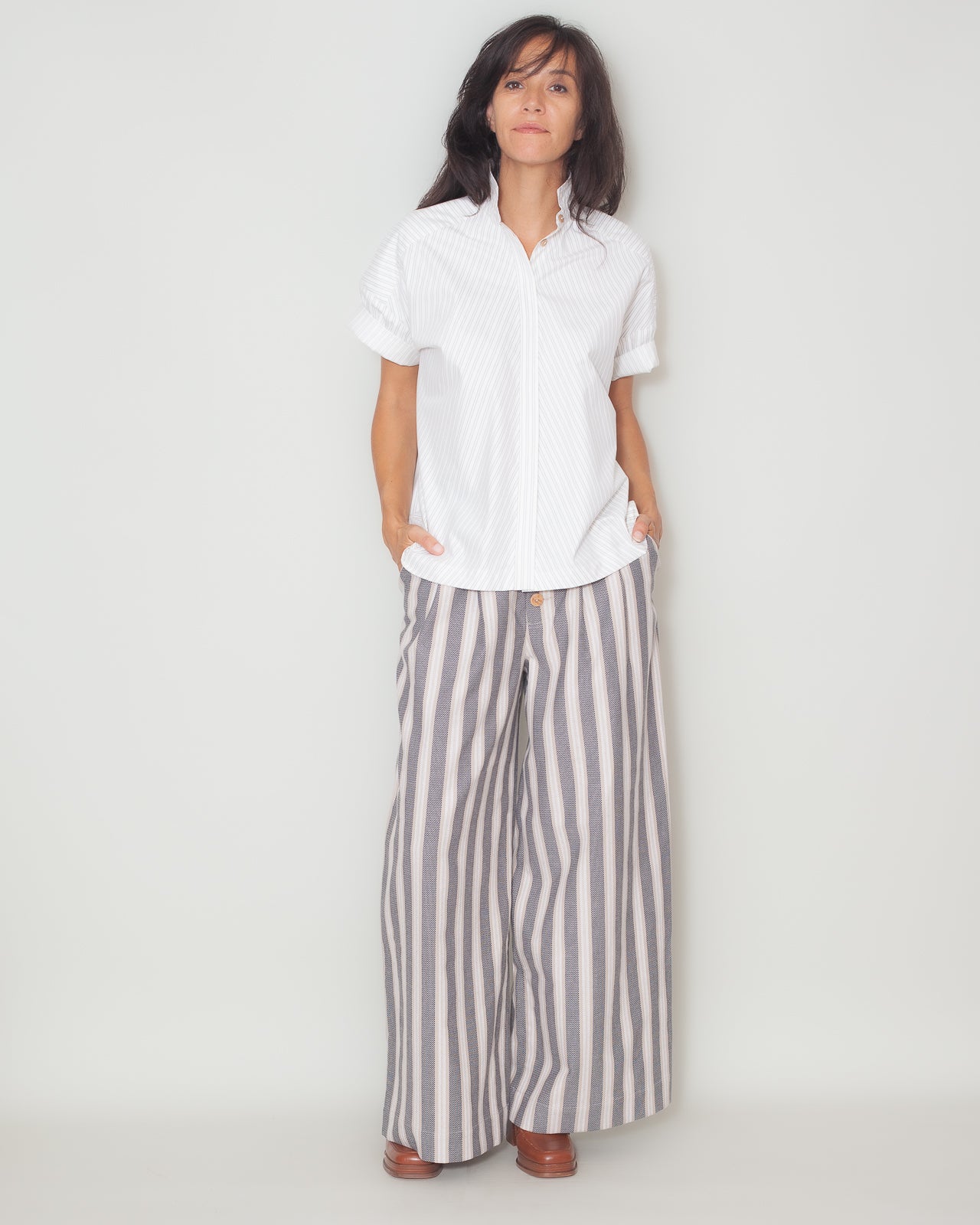Chemise Olga Popeline Rayée