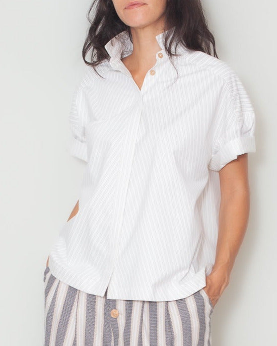 Chemise Olga Popeline Rayée
