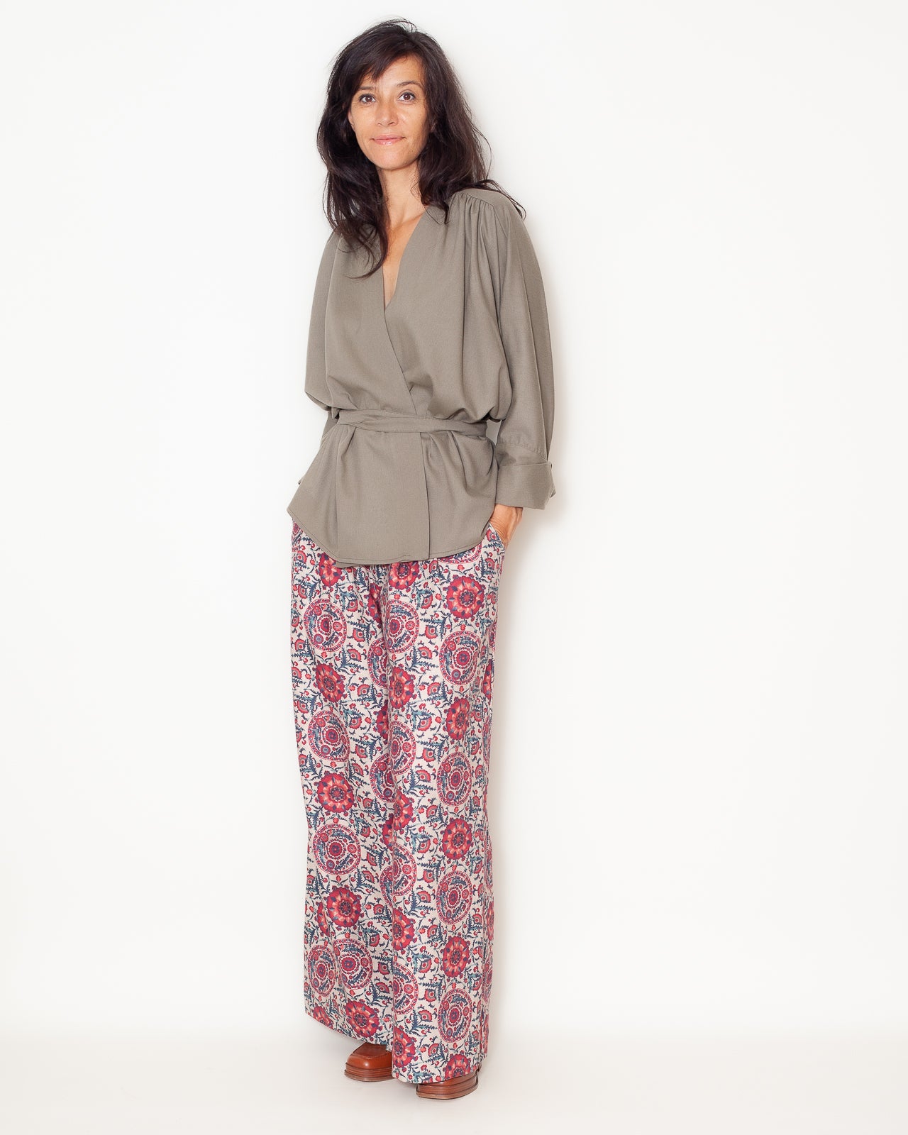 Veste Louison Laine Kaki