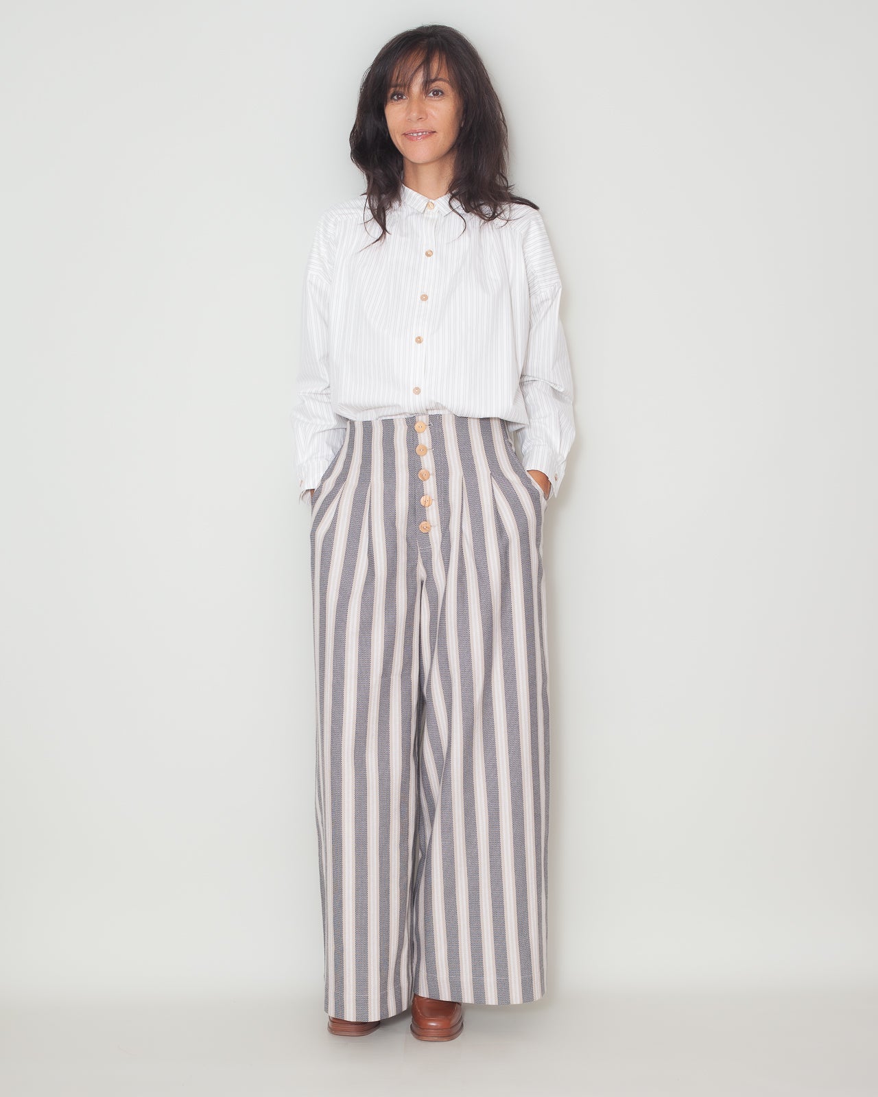 Chemise Marta Popeline rayée