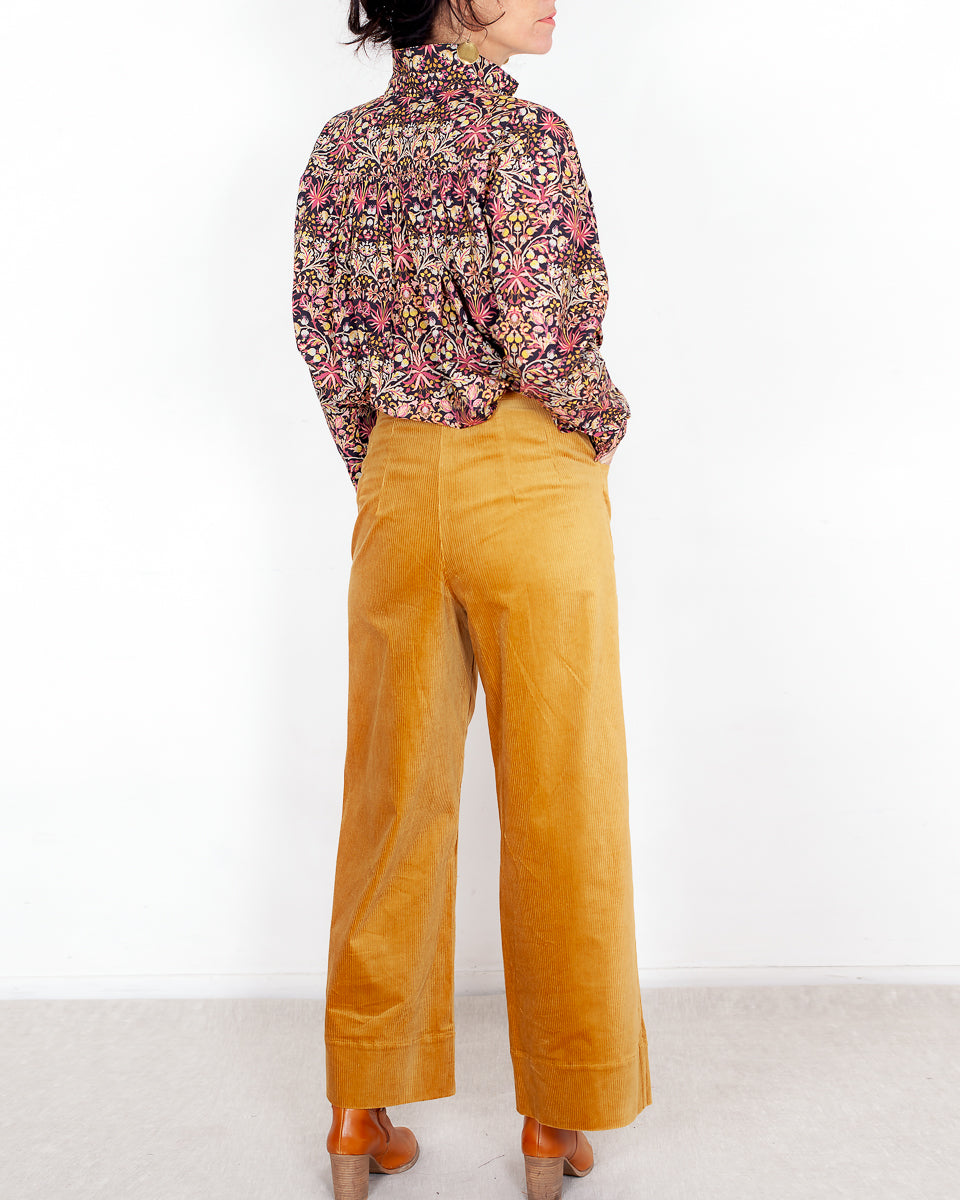 Pantalon Marinette BIO Velours "Doré"