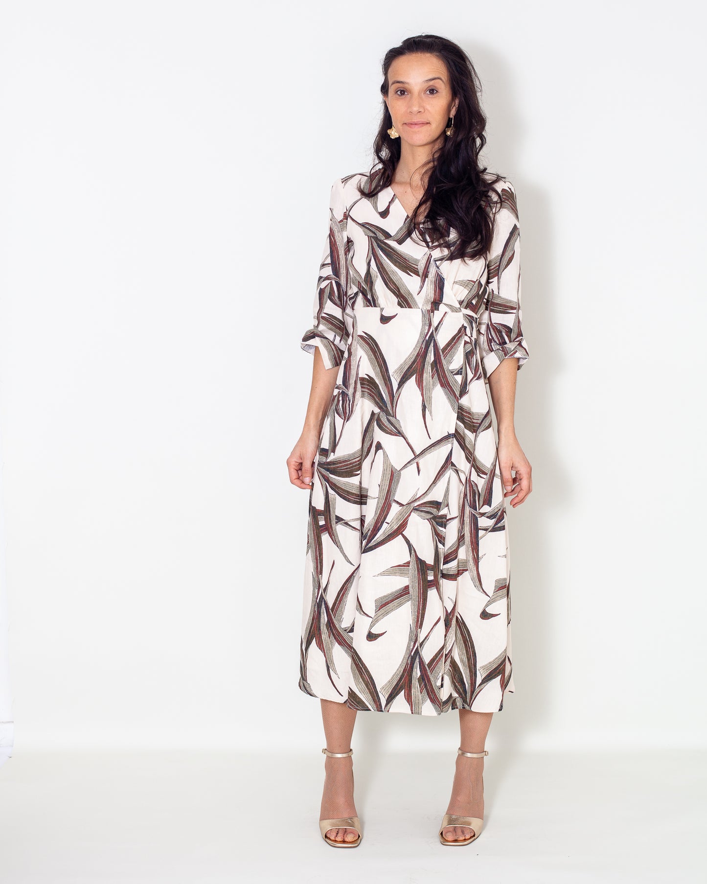 Robe Justine cache-coeur Rose Queen - SPECIAL