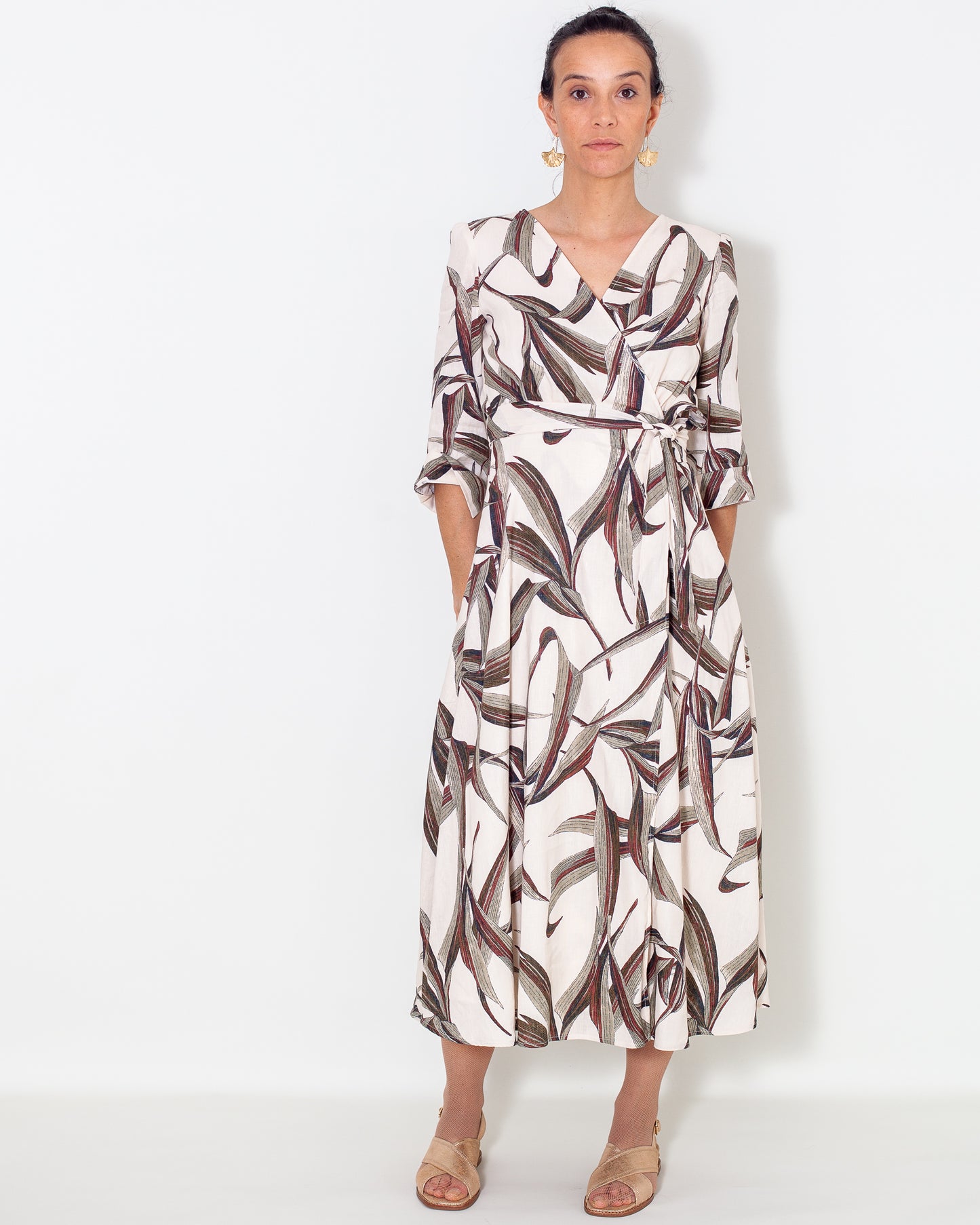 Robe Justine cache-coeur Rose Queen - SPECIAL