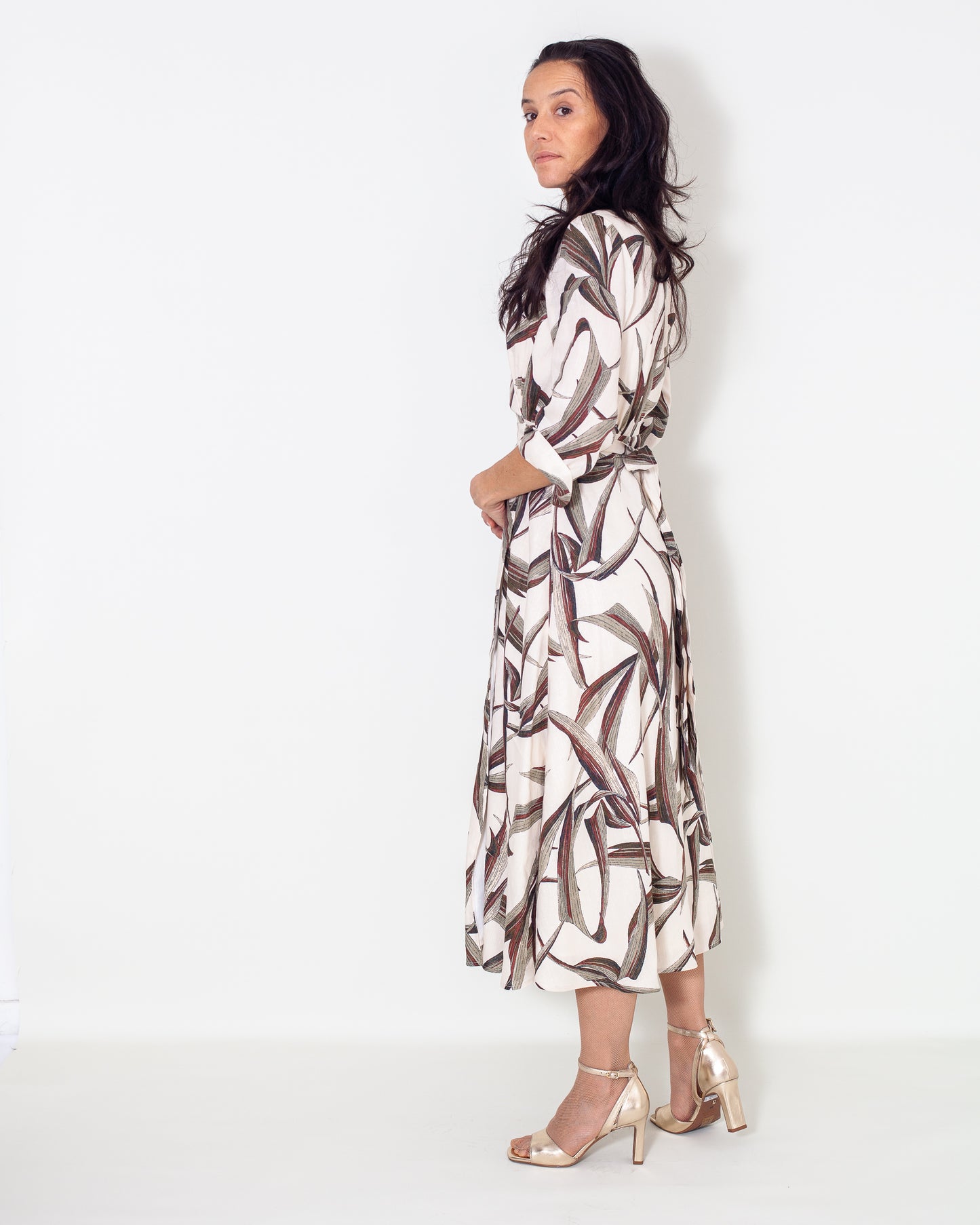 Robe Justine cache-coeur Rose Queen - SPECIAL