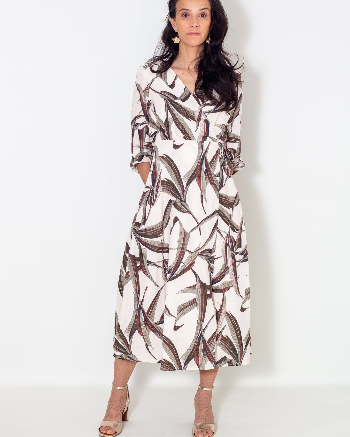 Robe Justine cache-coeur Rose Queen - SPECIAL