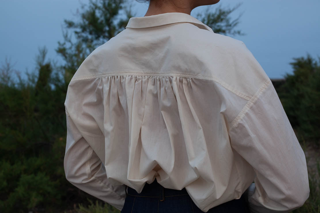 Chemise Marta BIO - Ivoire