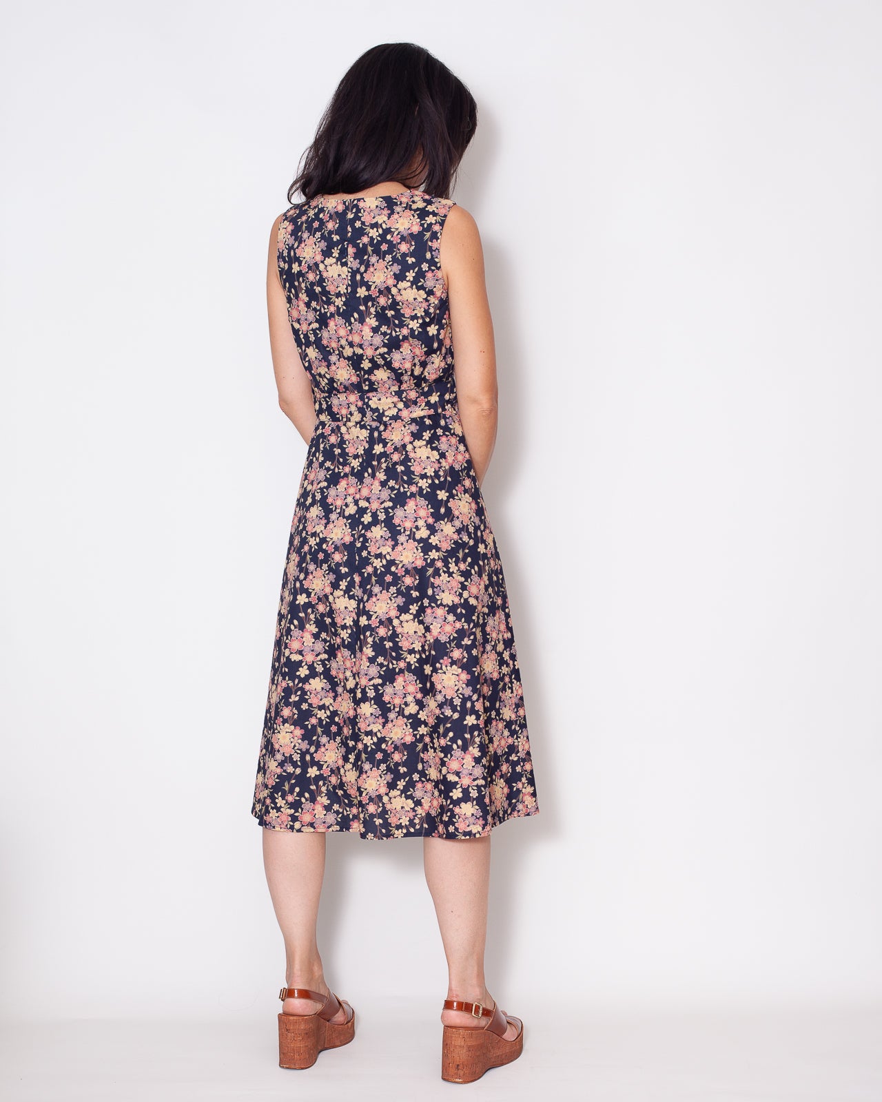 ROBE DAZY Japon Prunier Bleu