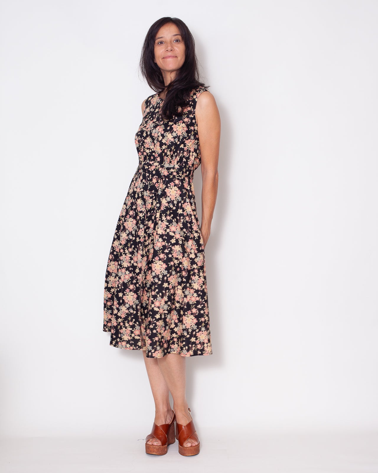ROBE DAZY Japon Prunier Noir