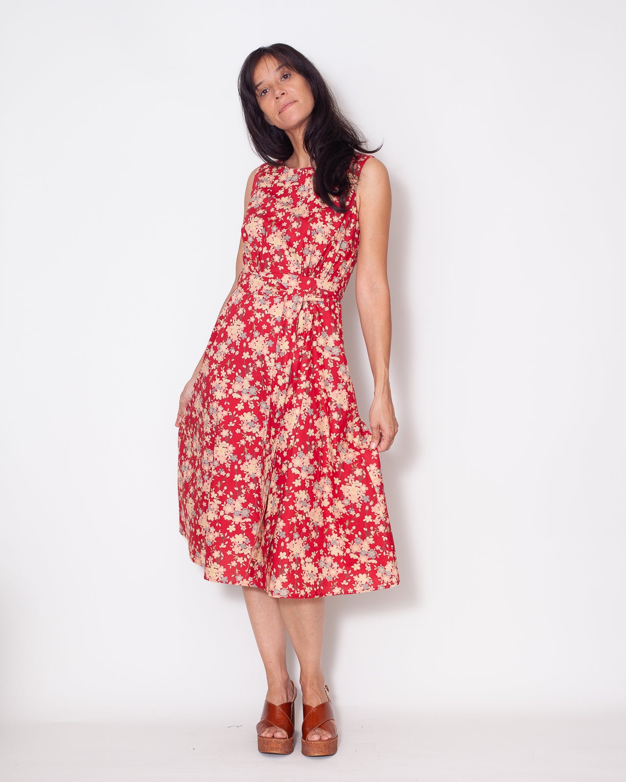 ROBE DAZY Japon Prunier Rouge