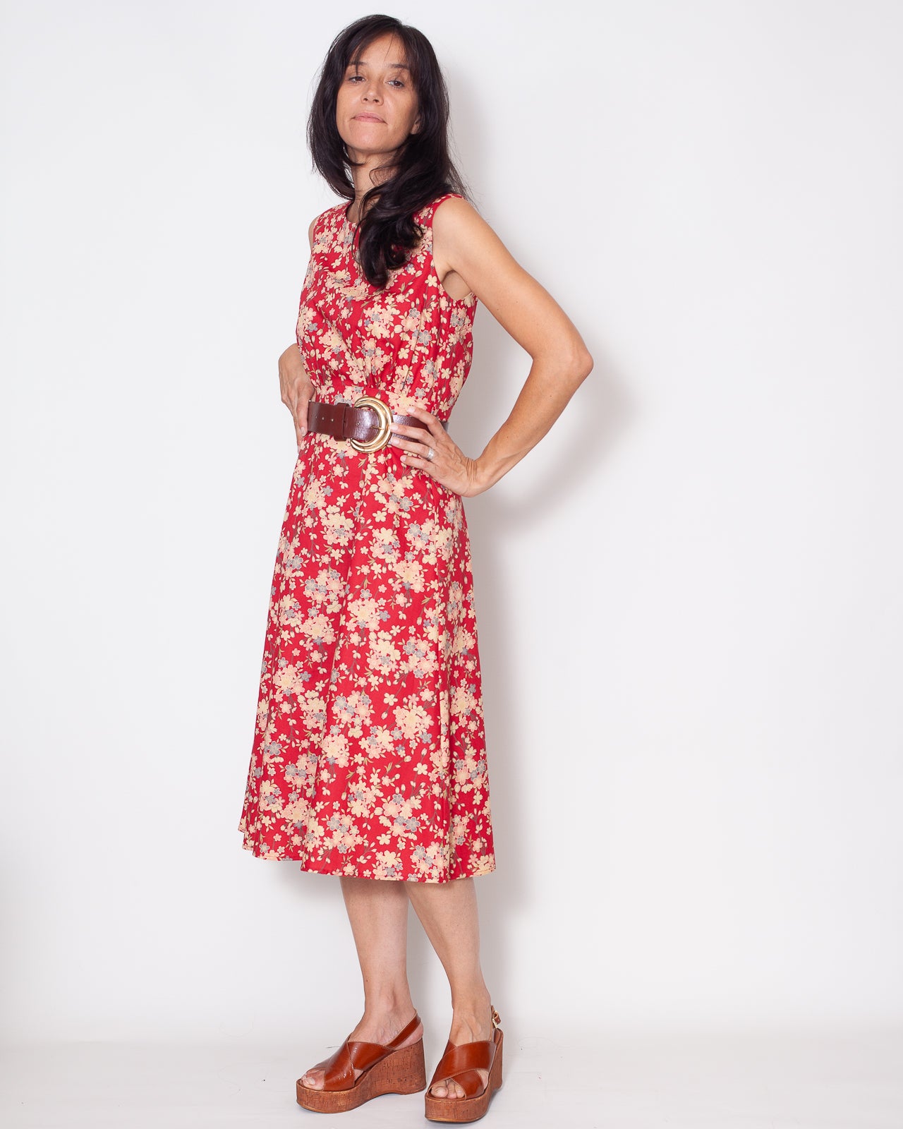 ROBE DAZY Japon Prunier Rouge