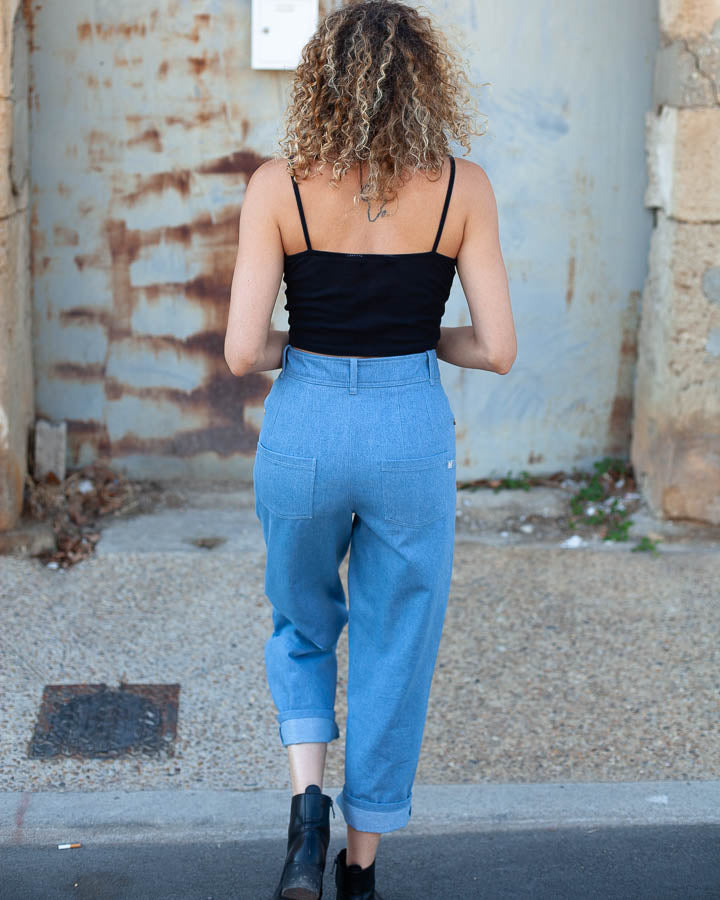 Pantalon Juliette Bio Denim clair
