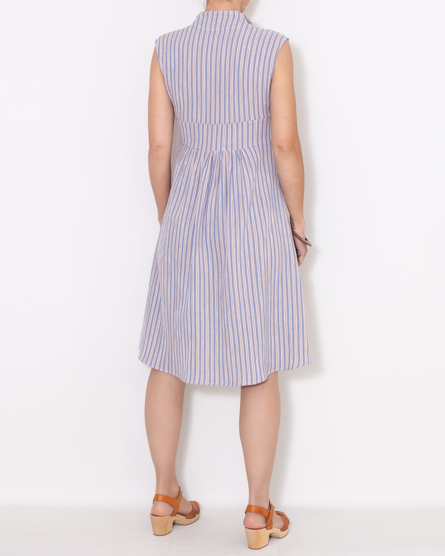 Robe Carole Rayures double gaze