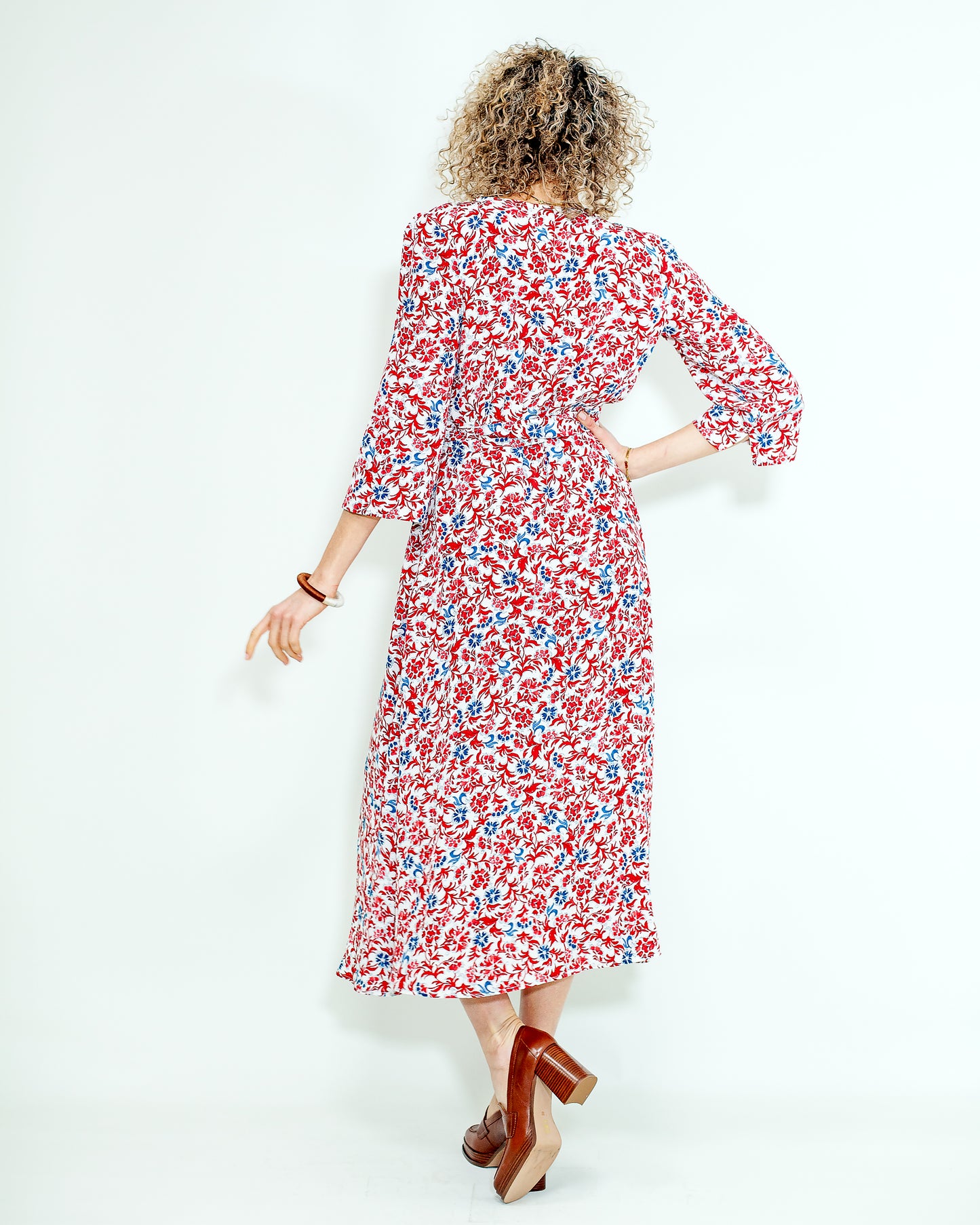 Robe Justine cache-coeur Dentelle des prés - SPECIAL