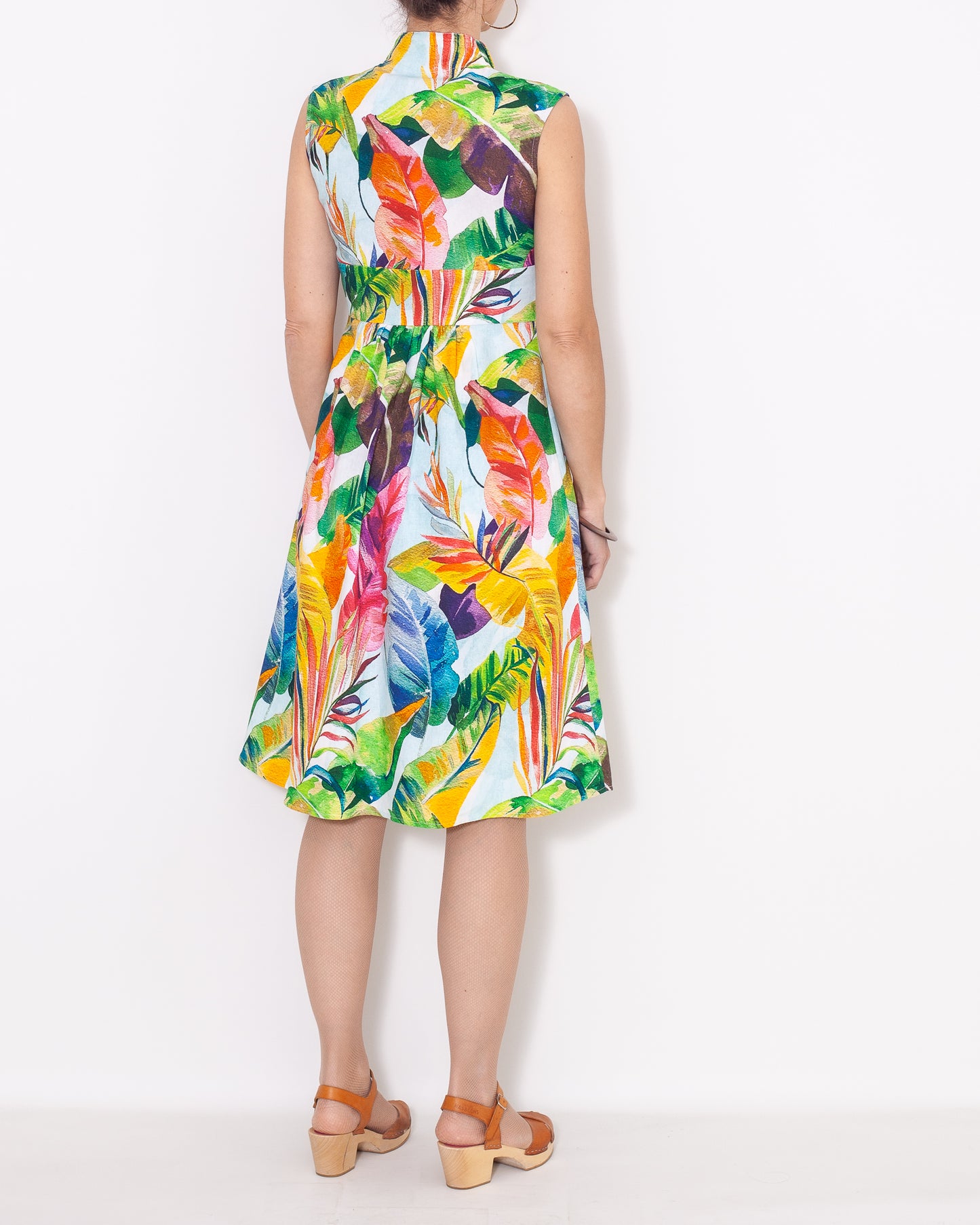 Robe Carole fleurs et fraicheur