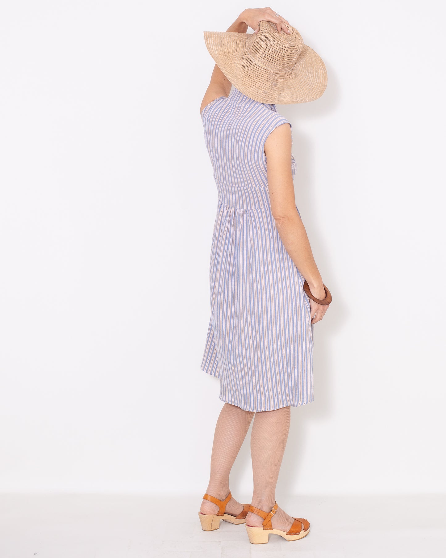 Robe Carole Rayures double gaze
