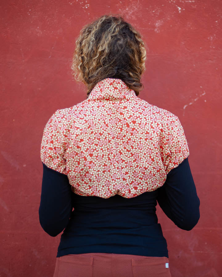 TOP KIMONO "fleurettes"