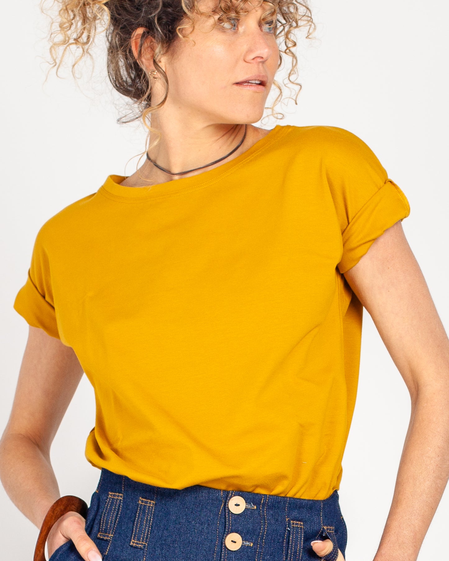 Tee-shirt Louise bio gots DORE - ICONIQUE