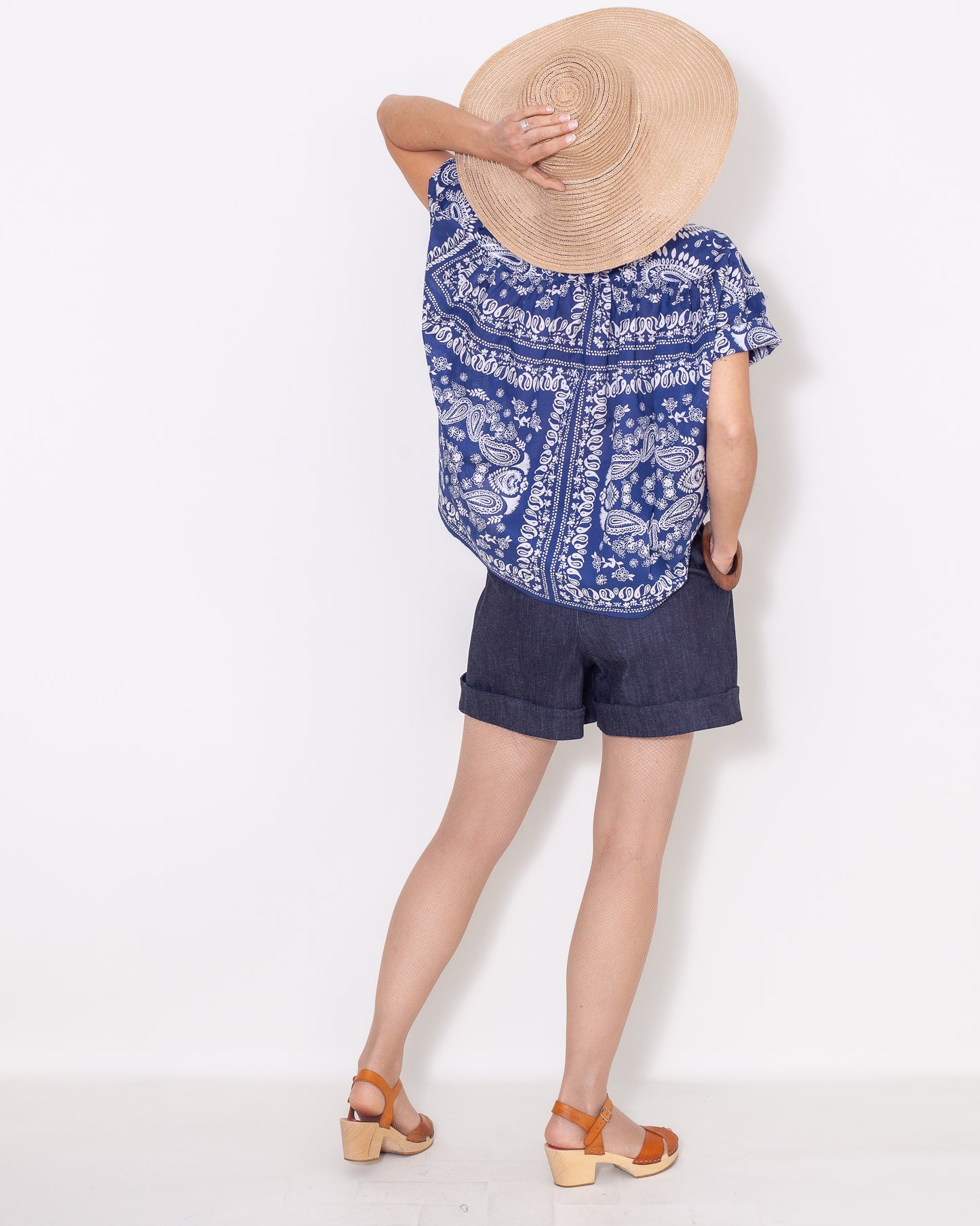 CHEMISIER MAGUELONE voile de coton Grèce