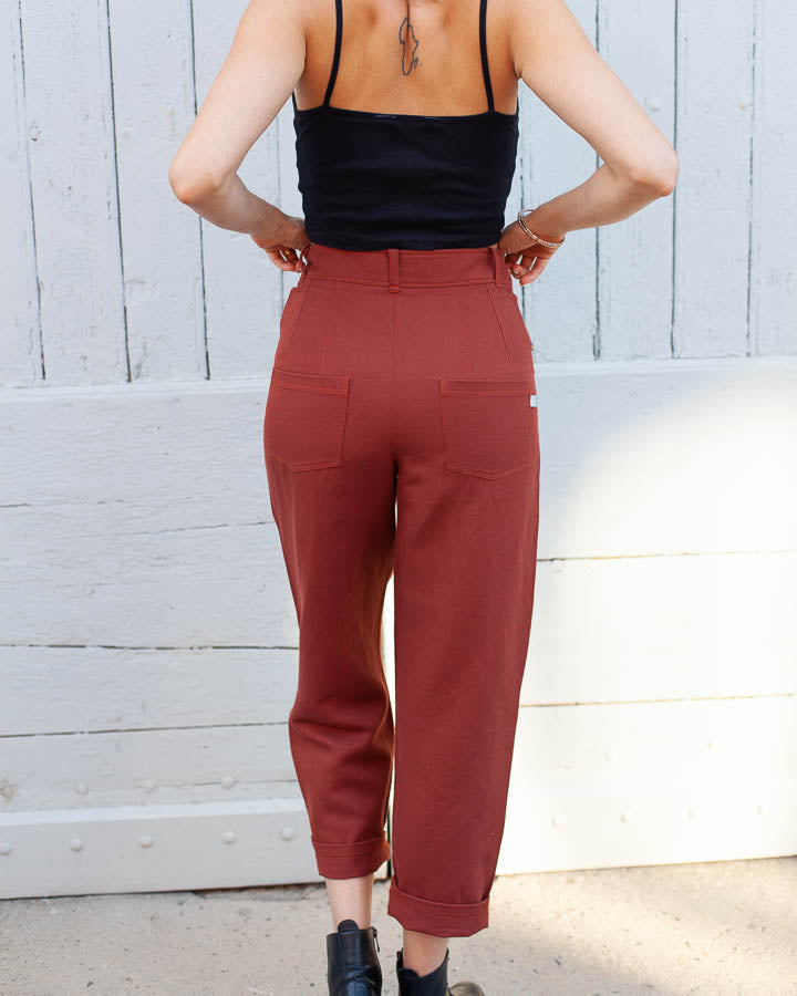Pantalon Juliette Bio et Lin - Safran