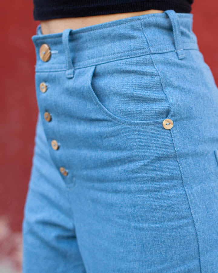 Pantalon Juliette Bio Denim clair