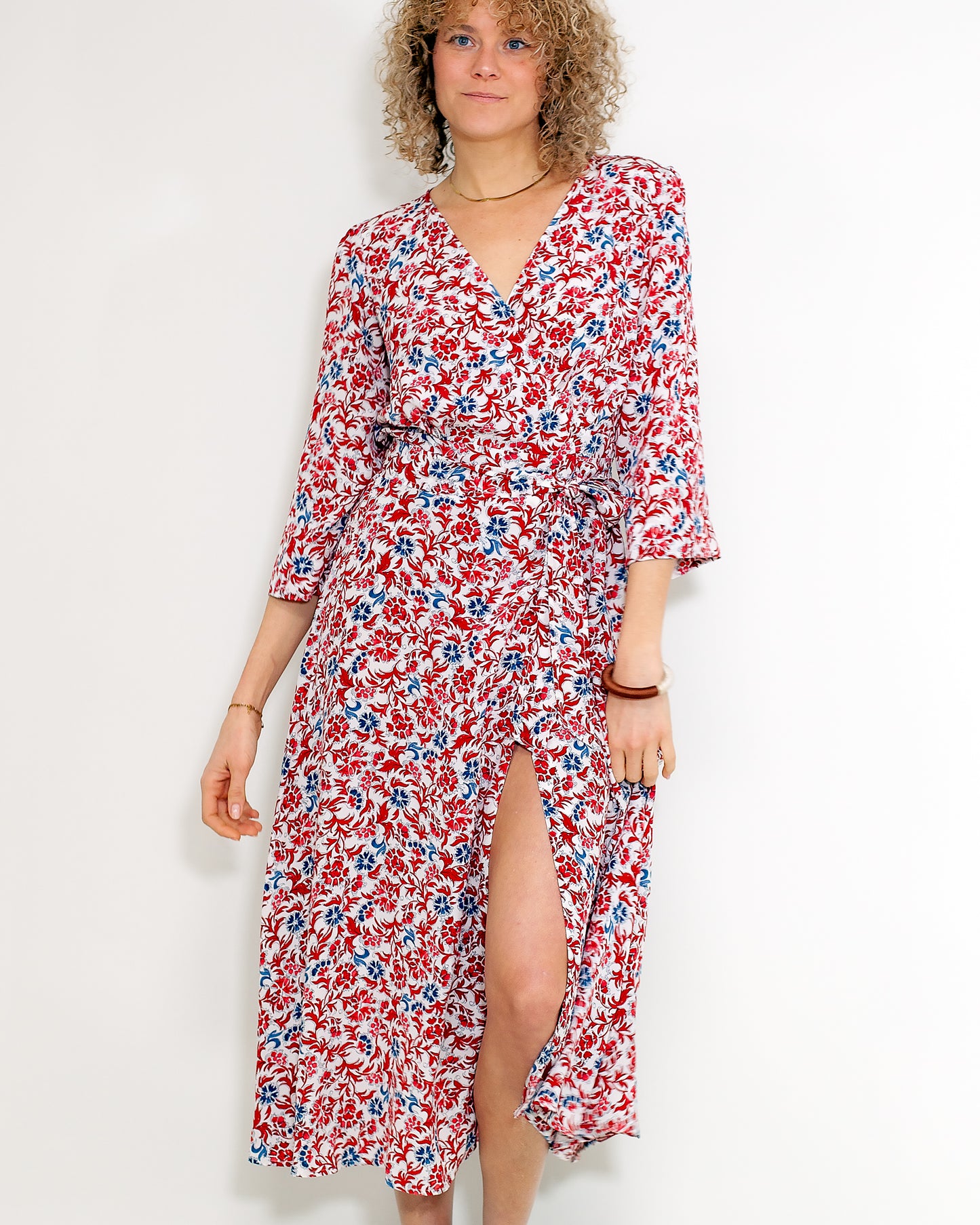 Robe Justine cache-coeur Dentelle des prés - SPECIAL