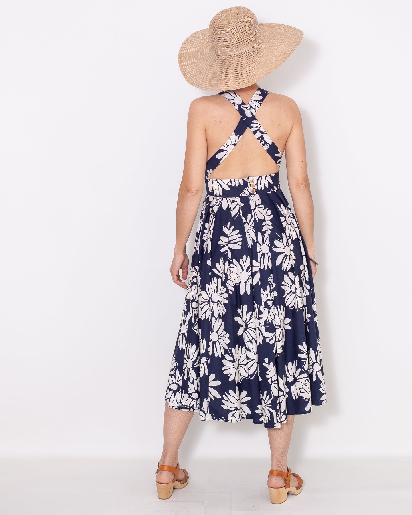 ROBE CHARLIE DOS NU belle fleur