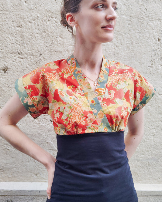 TOP KIM Classique Pivoine rouge
