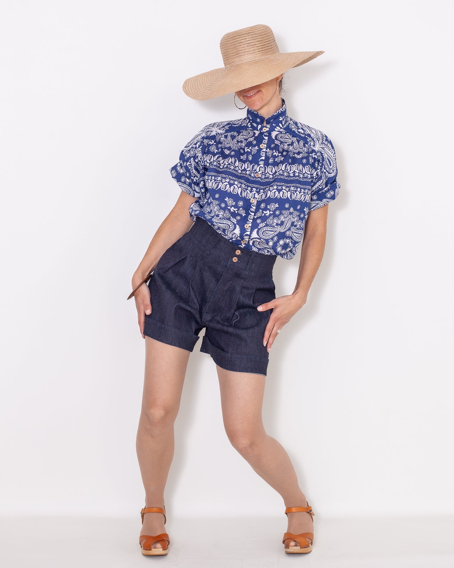 SHORT MANON Denim UP