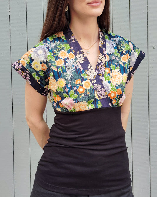 TOP KIM Classique Pivoine bleue