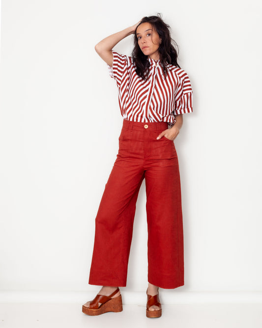 Pantalon Marinette Safrané