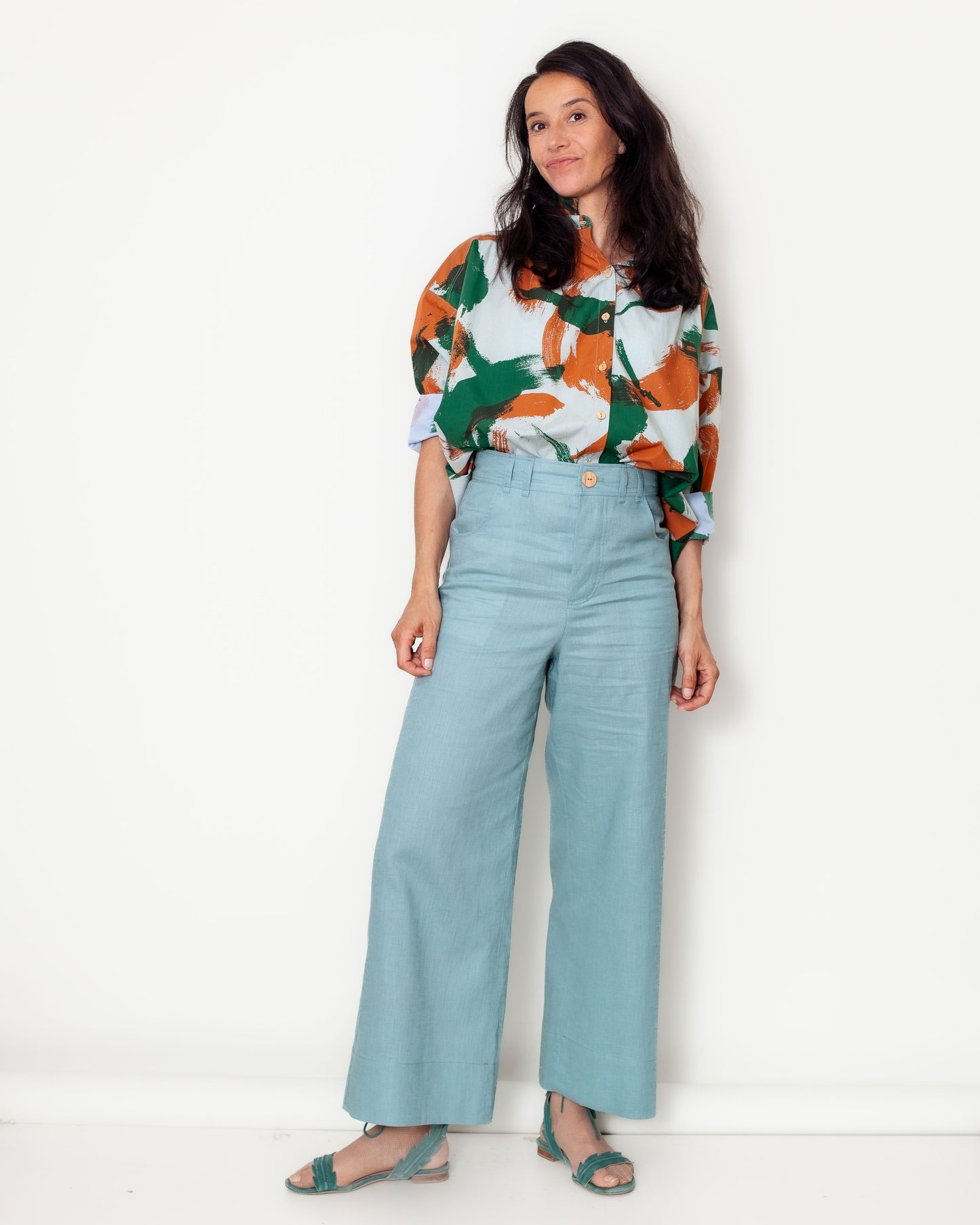 Pantalon Marinette Lagon