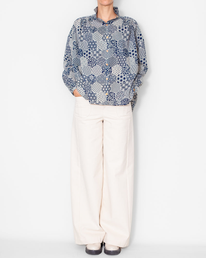 Pantalon Karine crème Bio