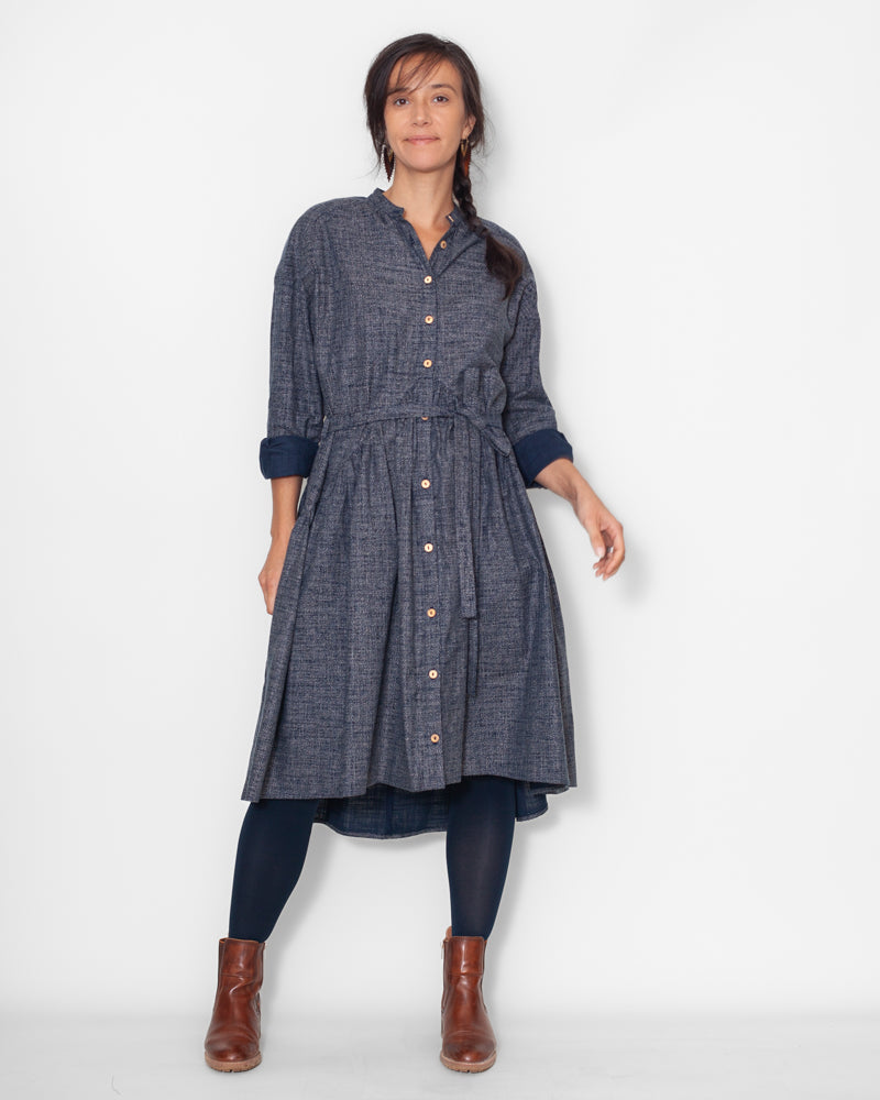 Robe Olga plumage japon