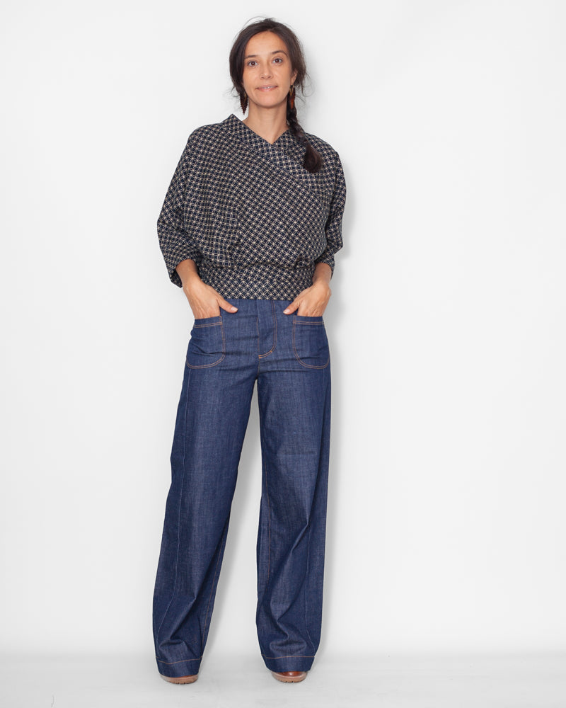 Chemisier Marina art nouveau japon