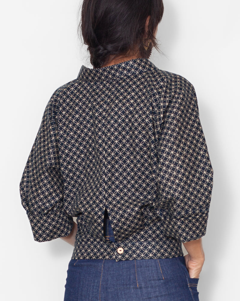 Chemisier Marina art nouveau japon