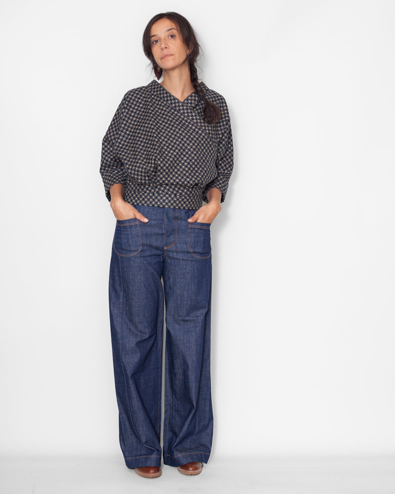 Chemisier Marina art nouveau japon