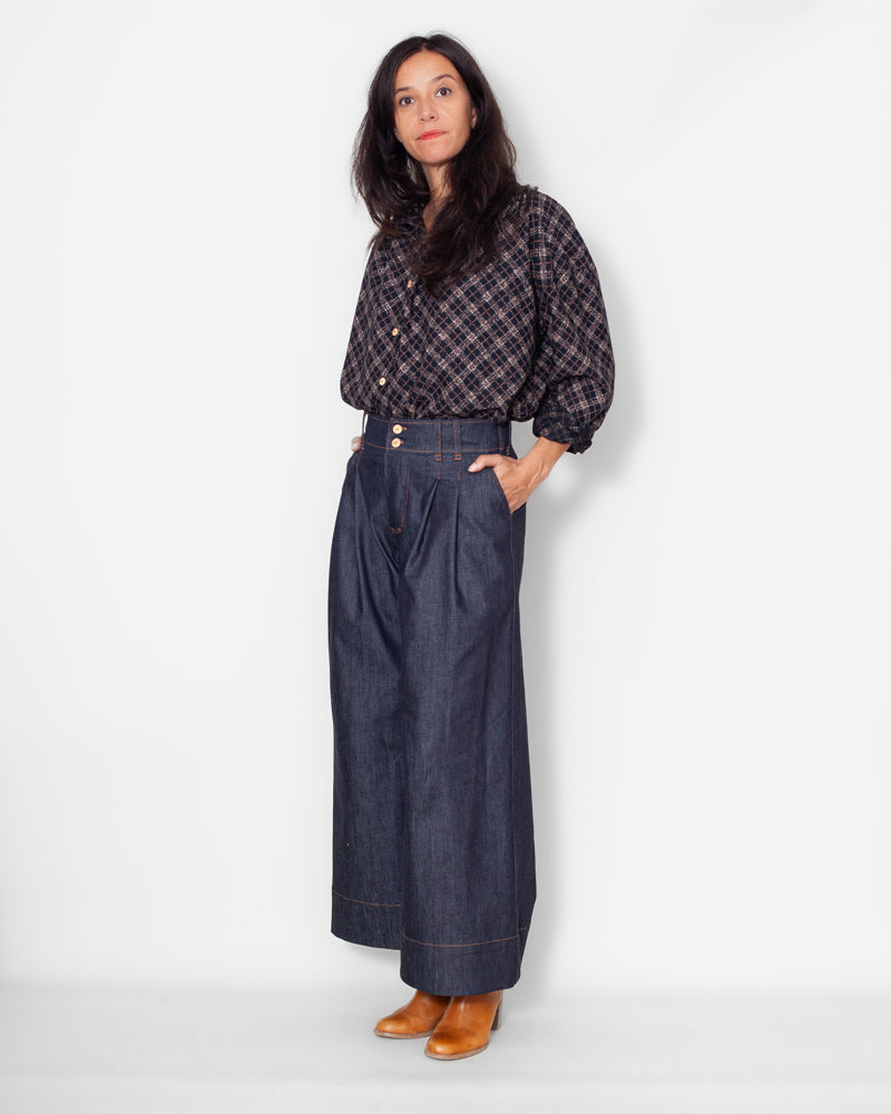 Pantalon Lou Denim Upcyclé N°1