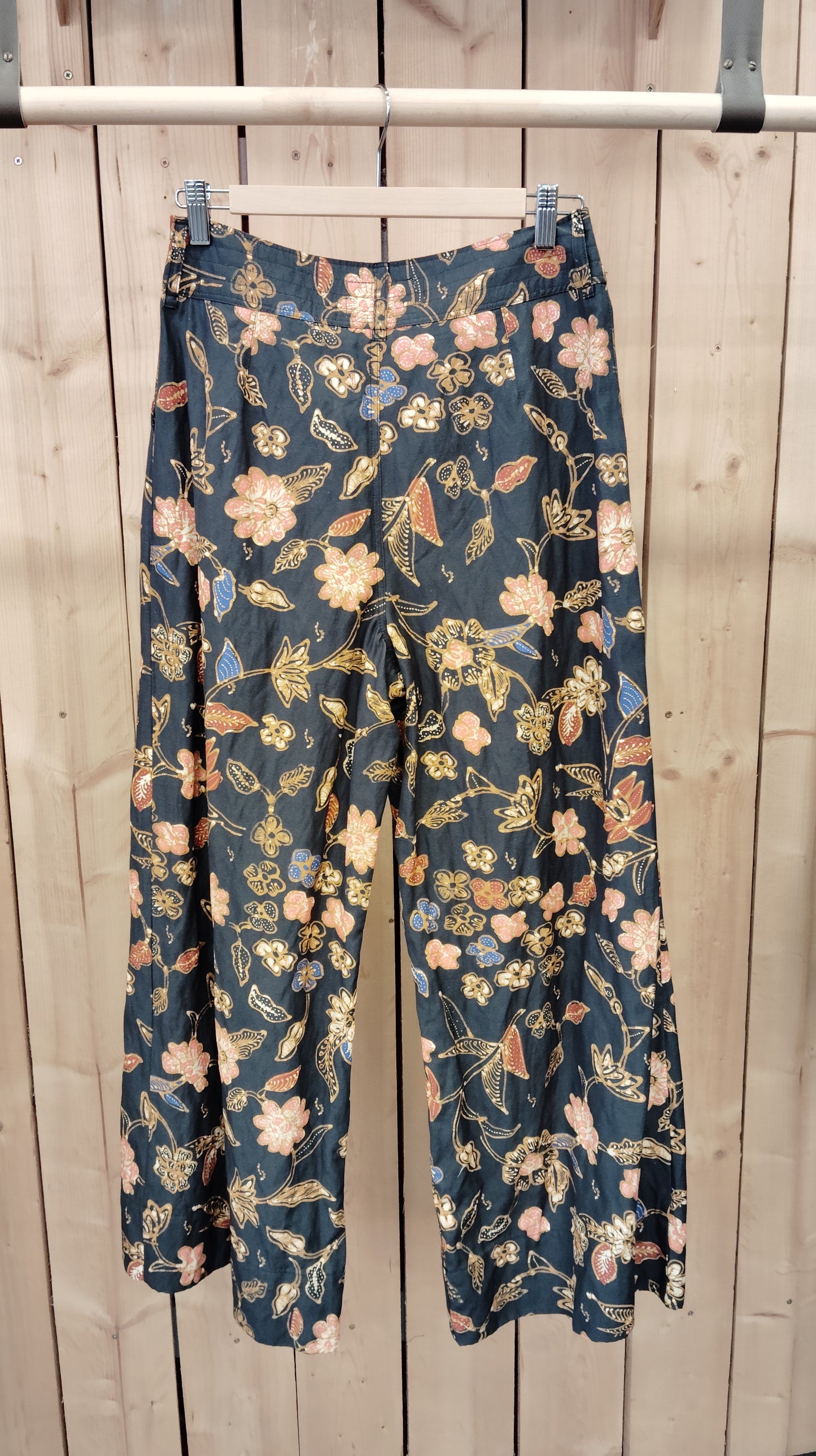 Pantalon Lou Satin de coton Moonflower - DERNIERE CHANCE