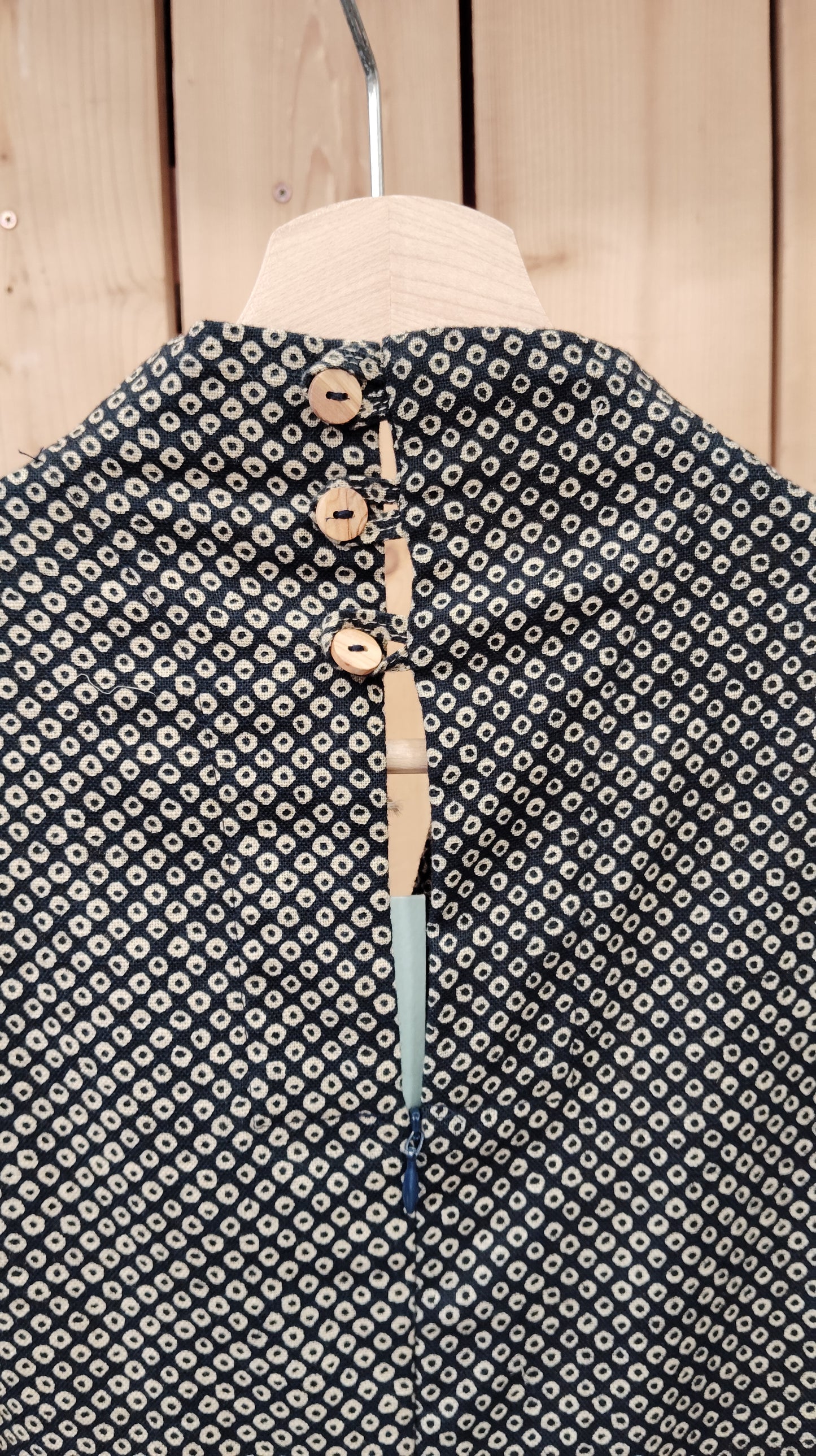 Robe Cloe Riz Marine - DERNIERE CHANCE