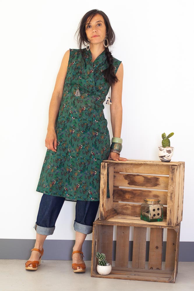 DERNIERE CHANCE-Robe Cloe BIO Gingko