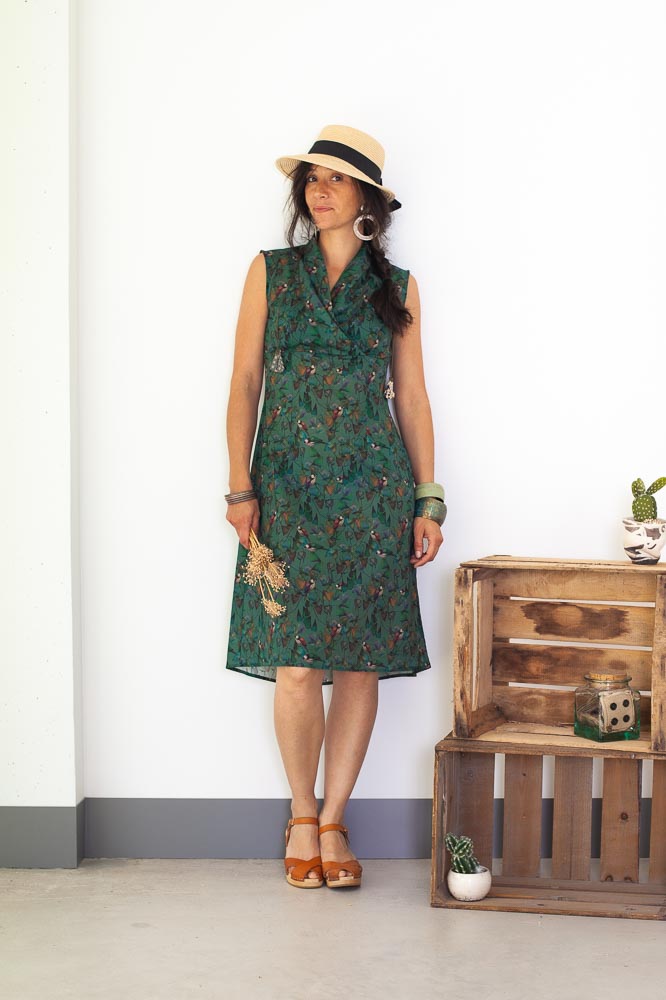 DERNIERE CHANCE-Robe Cloe BIO Gingko