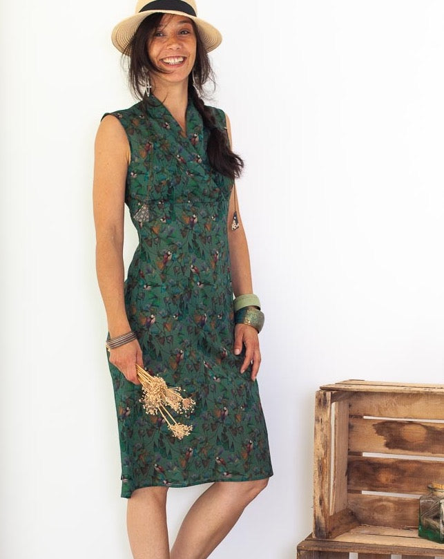 DERNIERE CHANCE-Robe Cloe BIO Gingko