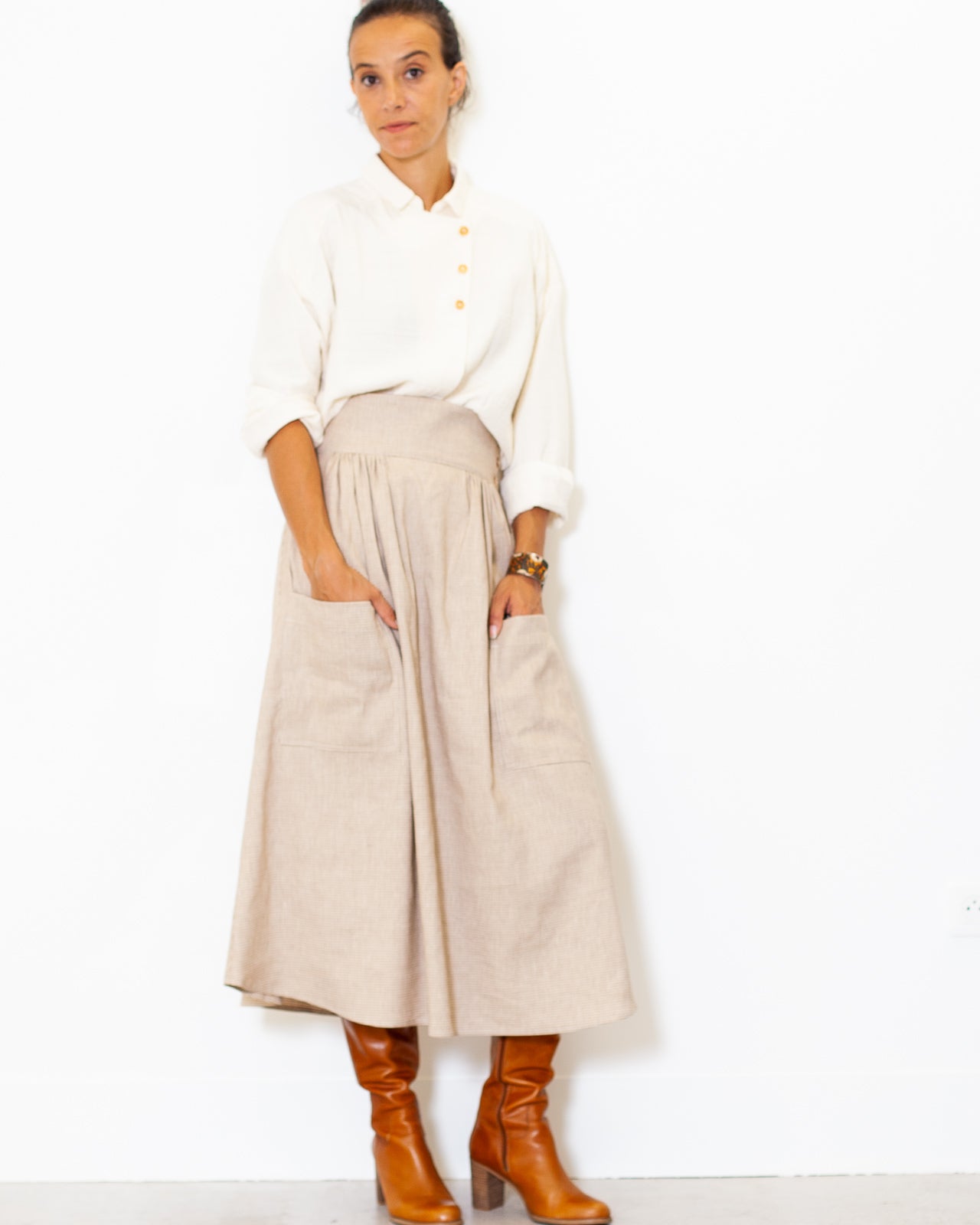 DERNIERE CHANCE- Jupe kim UPCYCLE